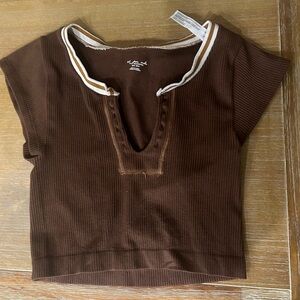 Urban Outfitters Top Brown